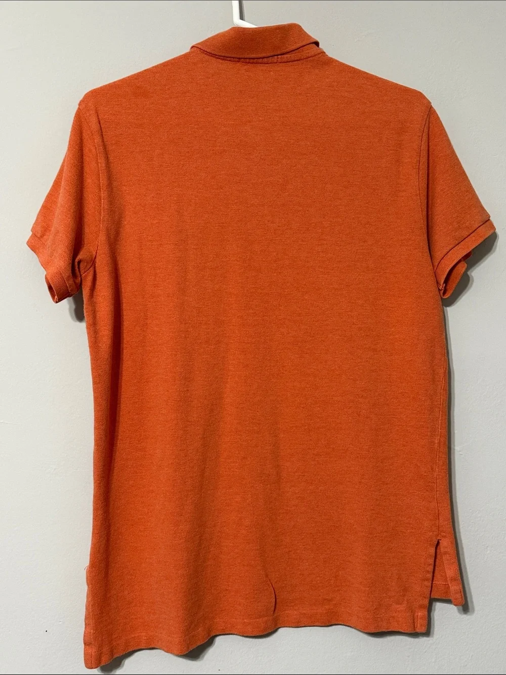 Polo by Ralph Lauren Orange Short-Sleeve Polo with Navy Polo Logo